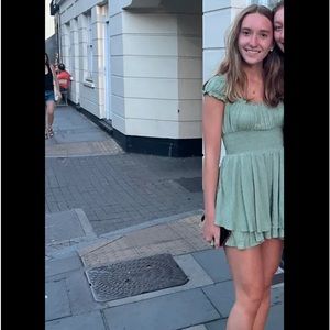 Urban outfitters green romper